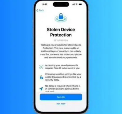 上甘岭苹果授权维修店分享被盗设备保护功能开启方法 